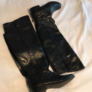 Nine&Co Over the Knee Black Boots